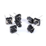 6mm x 6mm x 5mm DIP Push Button Momentary Tactile Switch 2 Pin