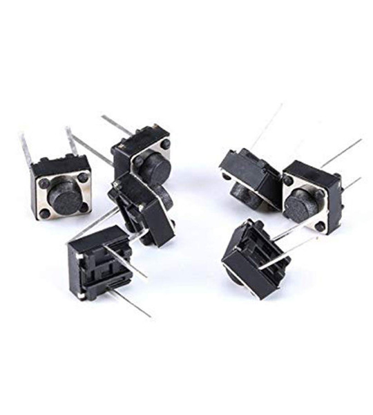 6mm x 6mm x 5mm DIP Push Button Momentary Tactile Switch 2 Pin