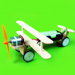 DIY Educational Toy Set single Winged Glide Plane