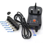 Universal Power Adapter 12V 9V 7.5V 6V 5V 4.5V 3V /30w