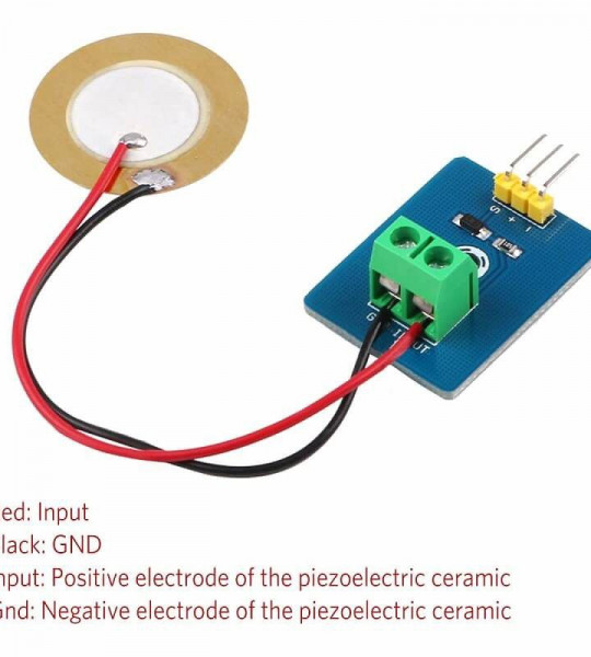 analog piezoelectric ceramic vibration module