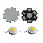 smd 1w led bulb cold white with heatsink