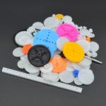 106 kinds of gear pack (plastic motor gear package)