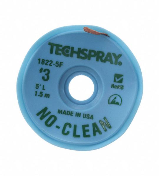Techspray No Clean Desolder wick 1.9mm