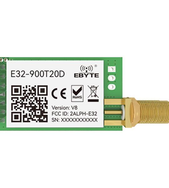 EBYTE E32-900T20D-V8.X SX1276 LoRa Module 868MHz 915M 100mW Long Range IoT uhf Wireless Transceiver Transmitter SMA Antenna