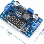 LM2596 DC-DC Step Down Converter Module with led display