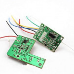 40Mhz Simple 4 Channel 10 Meter Radio RC Transmitter Receiver Board Kit for DIY Remote Control