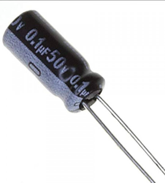 0.1uf 50v electrolytic capacitor