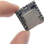 DFPlayer Mini MP3 Player Module MP3 Voice Decode Board Supporting TF Card U-Disk IO/Serial Port/AD MP3-TF-16P for Arduino UNO