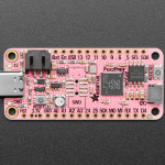 Pink Adafruit Feather RP2040