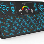 Mini Wireless Keyboard,Q9 Mini Keyboard with Touchpad For Raspberry Pi 4, Android TV