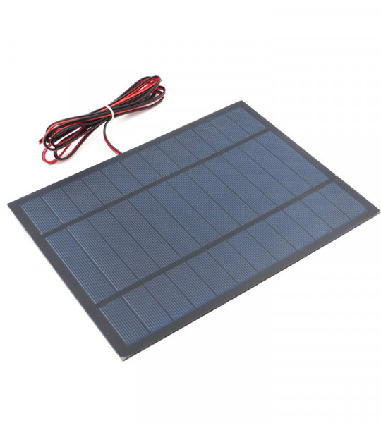 6V 6W 1000mA 170x230mm Solar Panel with Wire