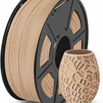 WOOD K5: wood fibre PLA – yellow wood