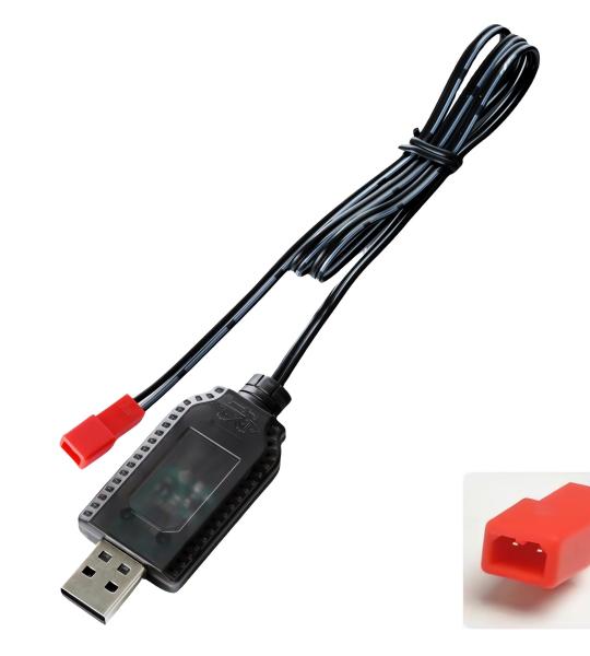 6V Battery Pack USB Charger with JST Connector