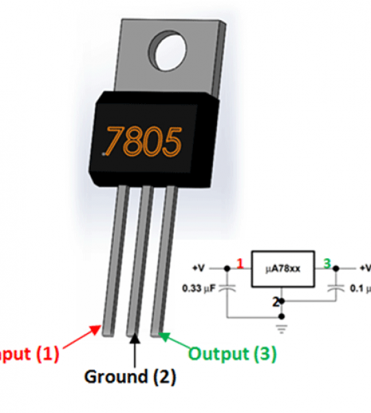 l7805cv voltage regulator
