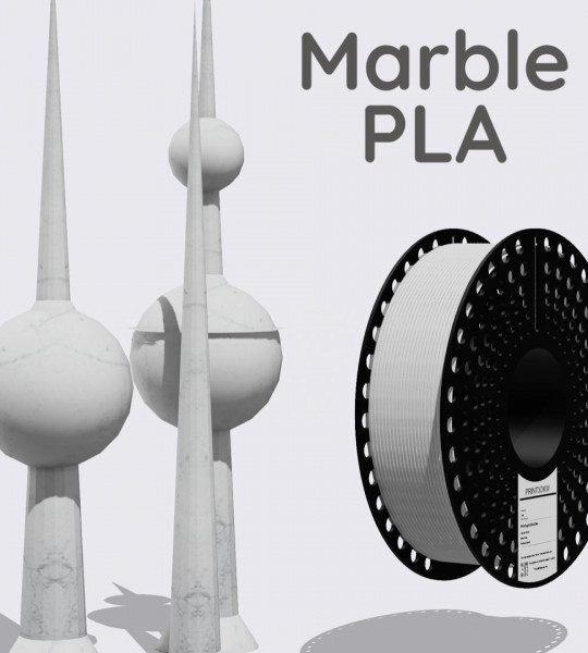 PRINT3DKW Marble PLA 3D Filament for FDM 3D Printer