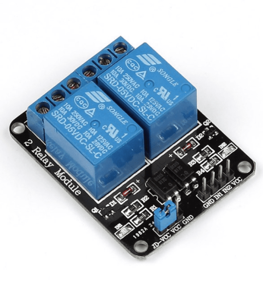 2 Channel 5V Active Low Relay Module