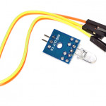One Diode Light Brightness Detection Photosensitive Sensor with Wire