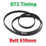 2GT-6 circular closed timing belt 610 mm