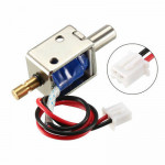 DC12V 0.43A 4mm Mini Electromagnetic Solenoid Lock Push Pull Type for Electirc Door Lock
