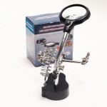 Helping Hands Magnifier Soldering Stand with LED Light