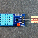 DHT11 Temperature and humidity sensor module