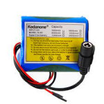 12V 6800mah Lithium 6.8Ah Rechargeable 12v Battery Pack with BMS + 12.6V Charger