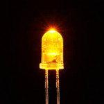 5mm Yellow LED light