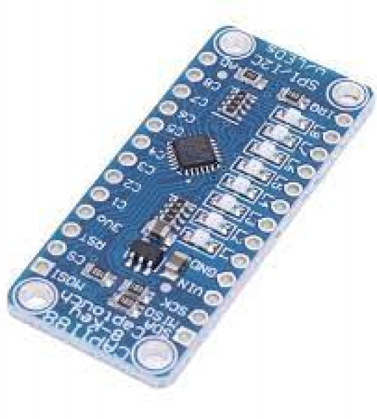 CAP1188 - 8-Key Capacitive Touch Sensor Breakout - I2C or SPI