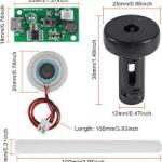 Ultrasonic Mist Maker Humidifier – 5V Type-C USB Atomizer Module with 108KHz Disc & PCB