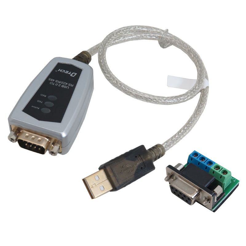 DTECH DT-5019 USB To RS485/422 Industrial Converter Serial Line ...