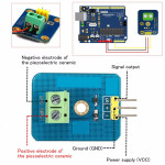 analog piezoelectric ceramic vibration module