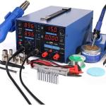 YIHUA 853D Hot Air Rework soldering Station with Power Supply 3 in 1