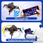 ACEBOTT QD020 ESP8266 Quadruped Bionic Spider Robot kit