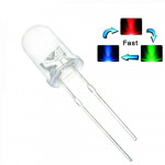 5mm rgb fast flash led