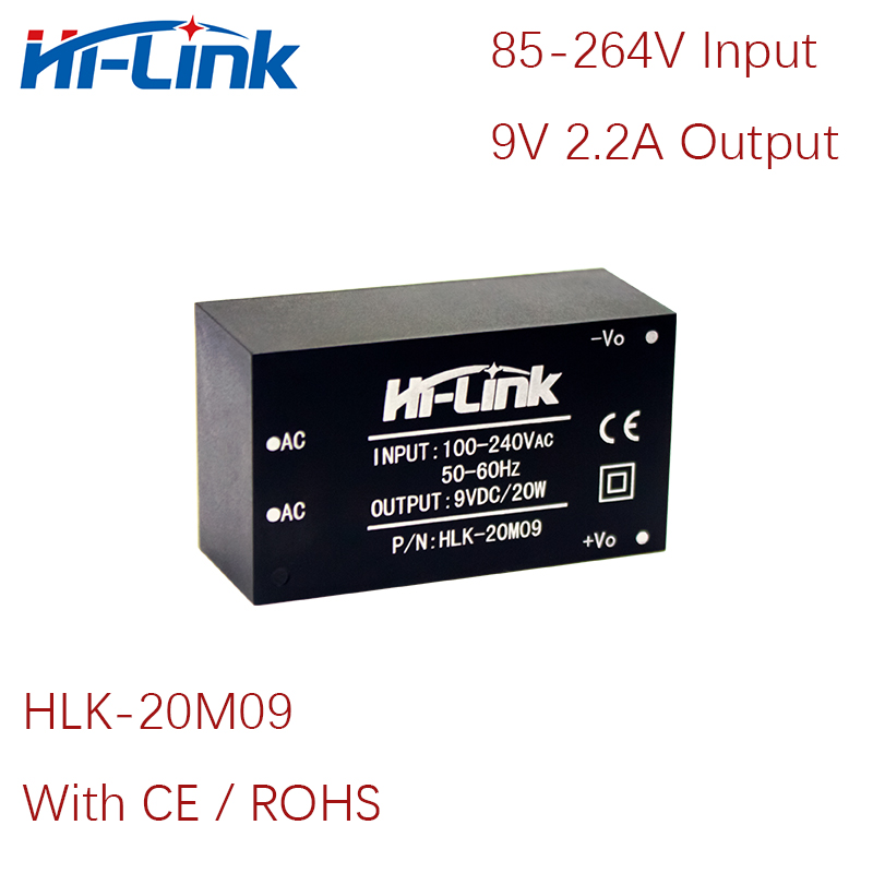 HLK20M09 HiLink 9V 2.2 A 20W AC to DC Power Supply Module
