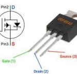 irf9540 p channel power mosfet