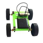 Mini Solar Powered Toy DIY Car Kit Children Educational Gadget