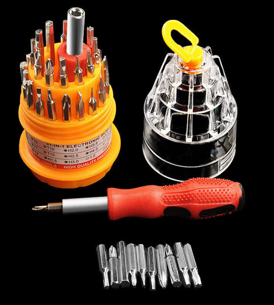 31 in 1 screwdriver set multifunction hs-6036b screwdriver kit
