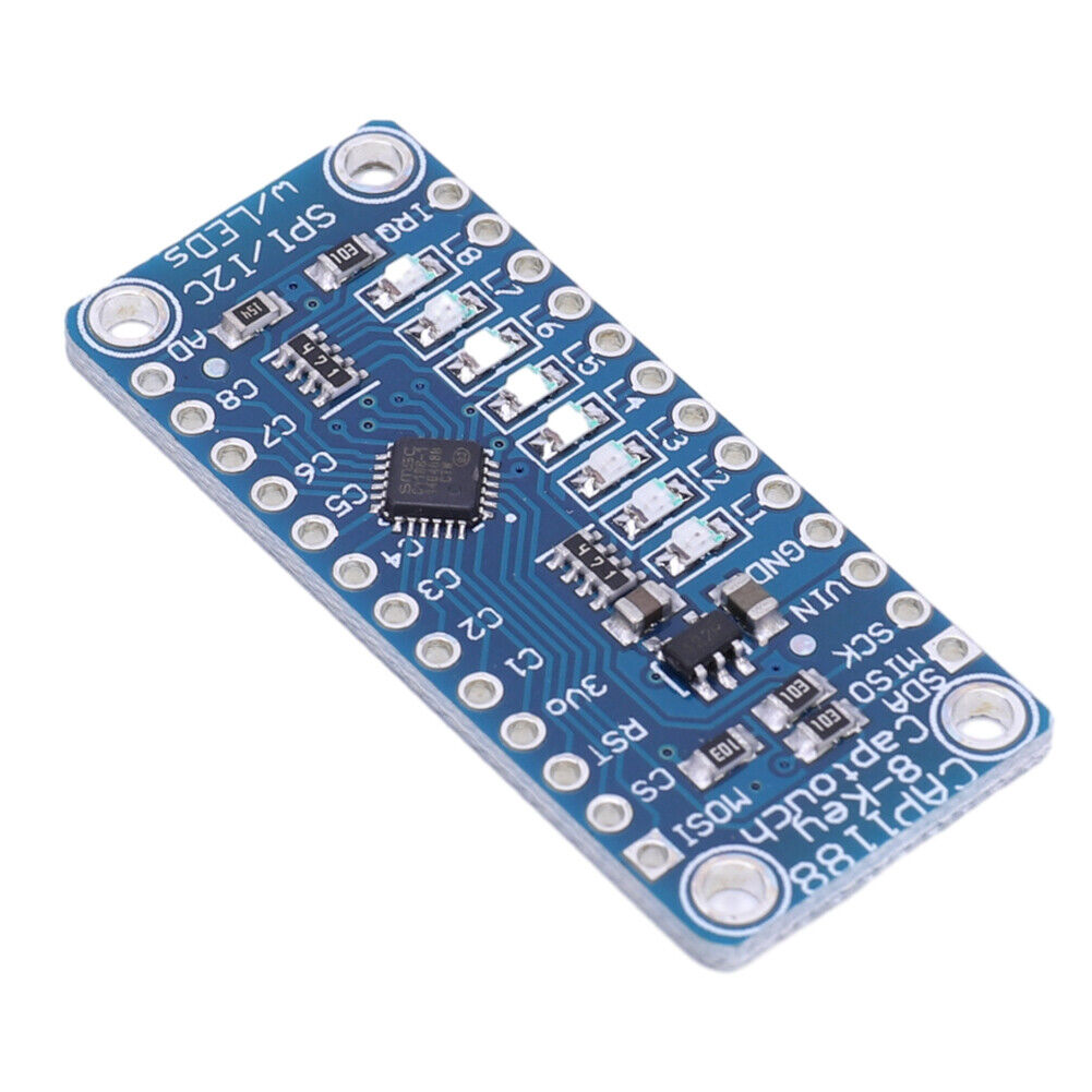 CAP1188 - 8-Key Capacitive Touch Sensor Breakout - I2C or SPI