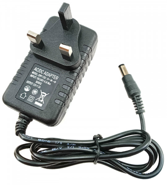 12v 2a power adapter with dc connector