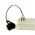 rocker switch 2 pin 2 position switch with 20cm DuPont male cable
