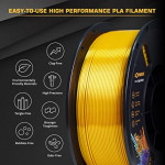 LOTMAXX High Gloss PLA Filament (High Gloss Gold)