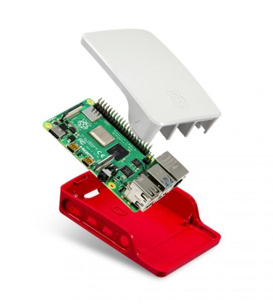 official raspberry pi 4 case fan and heatsink