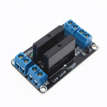 5V 2 Channel SSR Solid-State Relay - low Level Trigger 2A 240V