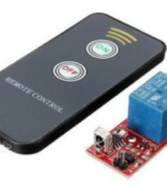 1 Channel Remote Controllor Self Lock Switch Relay Board Wireless IR Control 6V