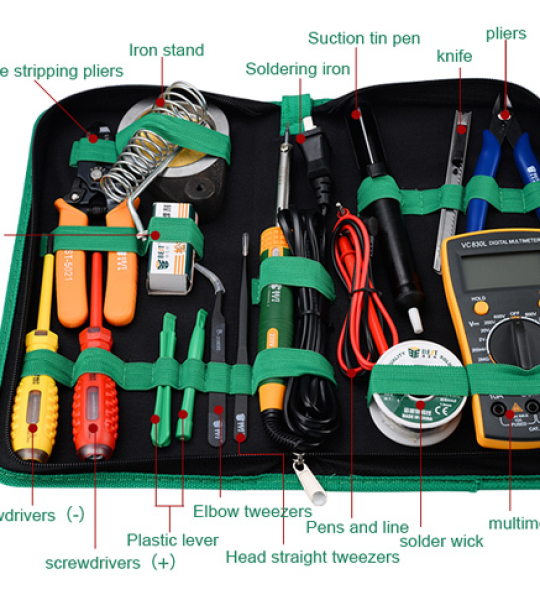 Precsion Multi-purpose repair kit - soldering tool kit