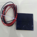 4.2 V 100mA Solar Cell - Solar Panel 60x60mm with 1m wire