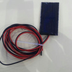 1.5 V 100mA Solar Cell - Solar Panel 52x27mm with 1m wire