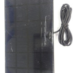 220x112 - 6V 3.4W solar panel with 1m wire like picture